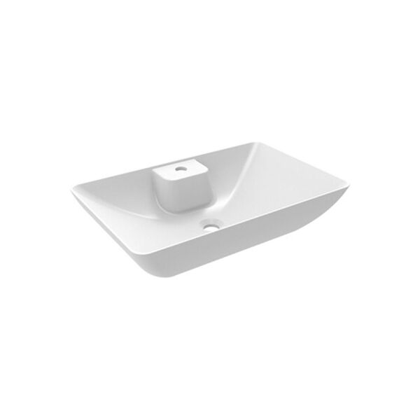 დასადგამი ნიჟარა WASHBASIN RECTANGLE WHITE 65 სმ (MTLG06501FD1W5000-K) BIEN დასადგამი ნიჟარა WASHBASIN RECTANGLE WHITE 65 სმ (MTLG06501FD1W5000-K) BIEN