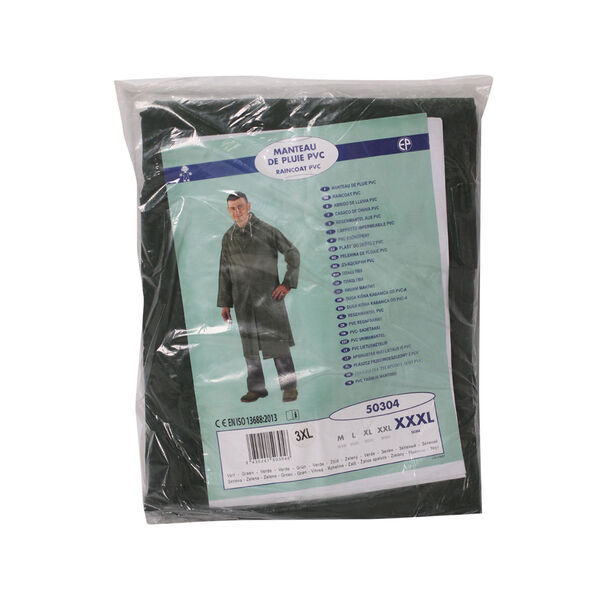 საწვიმარი ლაბადა 3XL მწვანე 50304 COVERGUARD საწვიმარი ლაბადა 3XL მწვანე 50304 COVERGUARD