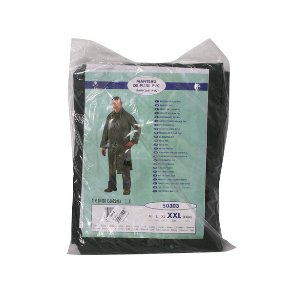 საწვიმარი ლაბადა 2XL მწვანე 50303 COVERGUARD საწვიმარი ლაბადა 2XL მწვანე 50303 COVERGUARD