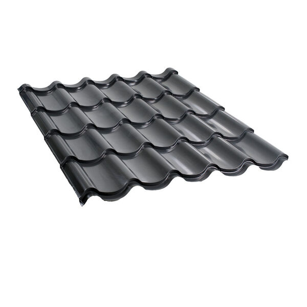 მეტალოკრამიტი ფერადი თუნუქის სახურავი 0.5X1180 პრიალა RAL7016 NOVA მეტალოკრამიტი ფერადი თუნუქის სახურავი 0.5X1180 პრიალა RAL7016 NOVA