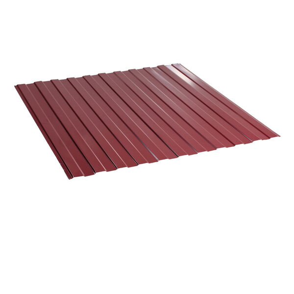 პროფილირებული ფერადი თუნუქი 0.4X1190 პრიალა RAL3005 NOVA პროფილირებული ფერადი თუნუქი 0.4X1190 პრიალა RAL3005 NOVA