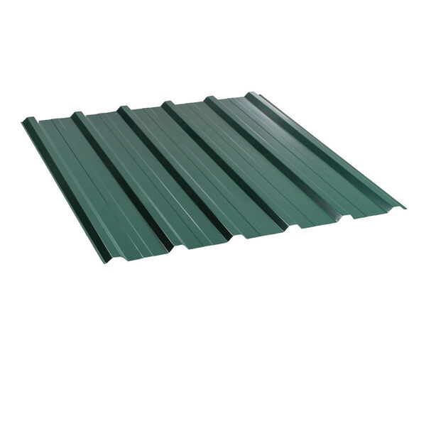 პროფილირებული ფერადი თუნუქის სახურავი 0.4X1140 პრიალა RAL6005 NOVA პროფილირებული ფერადი თუნუქის სახურავი 0.4X1140 პრიალა RAL6005 NOVA