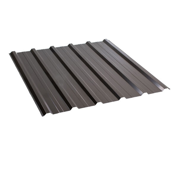 პროფილირებული ფერადი თუნუქის სახურავი 0.35X1140 პრიალა RAL8019 NOVA პროფილირებული ფერადი თუნუქის სახურავი 0.35X1140 პრიალა RAL8019 NOVA