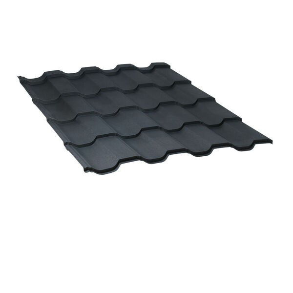 მეტალოკრამიტი ფერადი თუნუქის სახურავი 0.5X1200  ხაოიანი RAL 7016 NOVA მეტალოკრამიტი ფერადი თუნუქის სახურავი 0.5X1200  ხაოიანი RAL 7016 NOVA