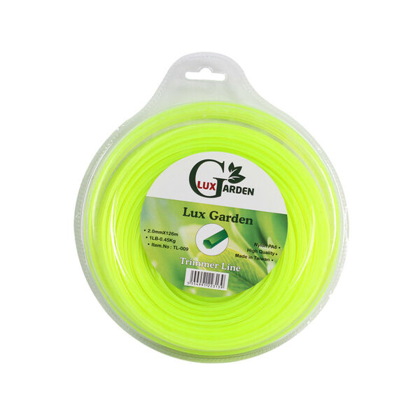 ტრიმერის ძუა 2 მმX126 მ Hexagon Lux Garden TL-009 ტრიმერის ძუა 2 მმX126 მ Hexagon Lux Garden TL-009