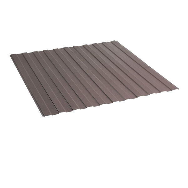პროფილირებული ფერადი თუნუქი 0.4X1190 ხაოიანი RAL 8019 NOVA პროფილირებული ფერადი თუნუქი 0.4X1190 ხაოიანი RAL 8019 NOVA