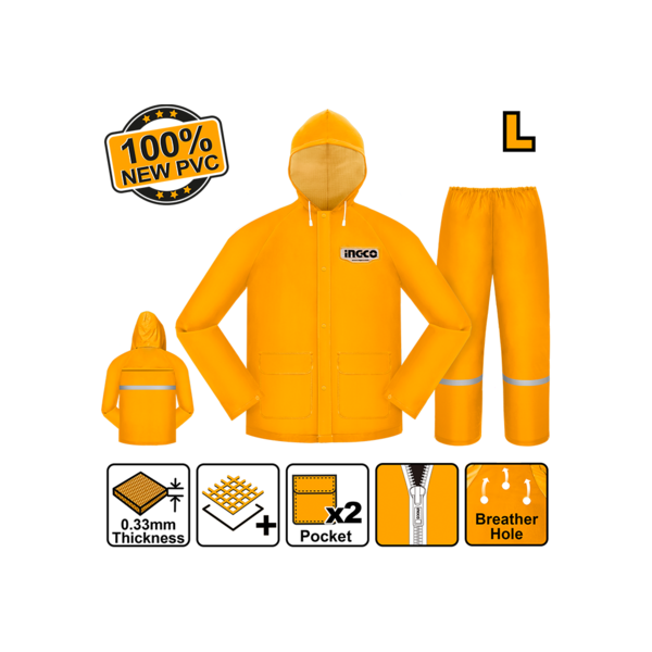 საწვიმარი L INGCO HRCTSKT031 საწვიმარი L INGCO HRCTSKT031