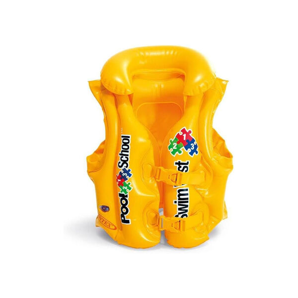 გასაბერი ჟილეტი POOL SCHOOL DELUXE SWIM VEST 50cmX47cm (58660EU) გასაბერი ჟილეტი POOL SCHOOL DELUXE SWIM VEST 50cmX47cm (58660EU)