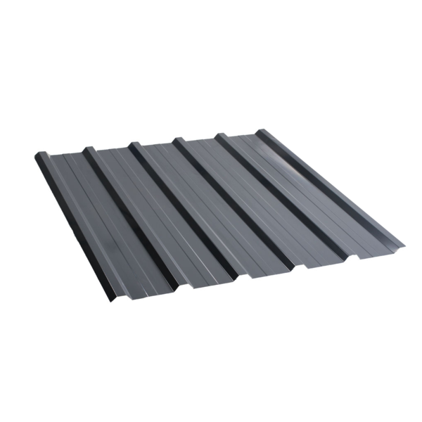 პროფილირებული ფერადი თუნუქის სახურავი 0.5X1180 პრიალა RAL 7016 NOVA პროფილირებული ფერადი თუნუქის სახურავი 0.5X1180 პრიალა RAL 7016 NOVA